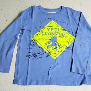 Glow in the dark Jcrew crewcuts t shirt 6-7